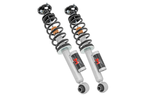 Ford Bronco 2" Rear M1R Reservoir Loaded Struts by Rough Country