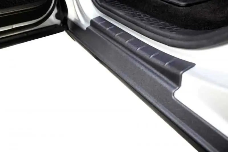Bushwacker 09-18 RAM 1500 Extended Cab Trail Armor Rocker Panel and Sill Plate Cover - Black 14083