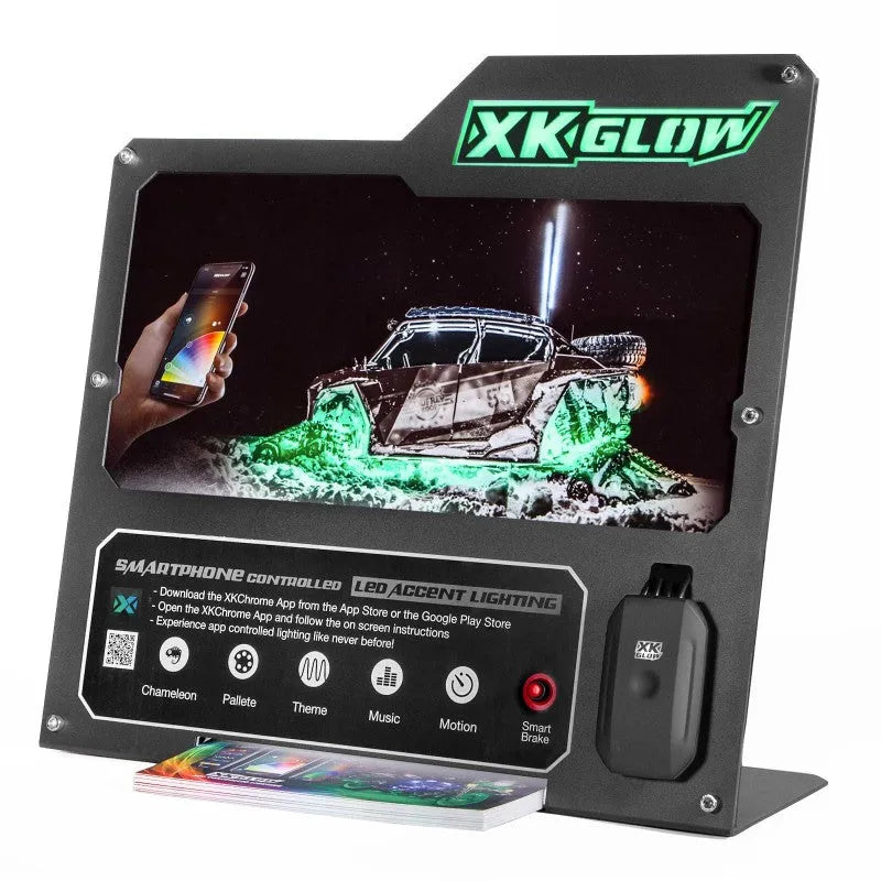 XK Glow 2nd Gen Metal Countertop Display (UTV) xkgXK-DIS2-UTV