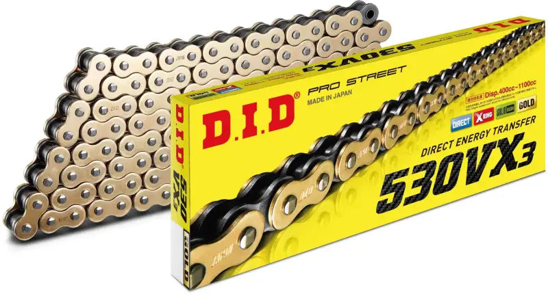 Chain 530vx3 150l Gold wps-690-18150g