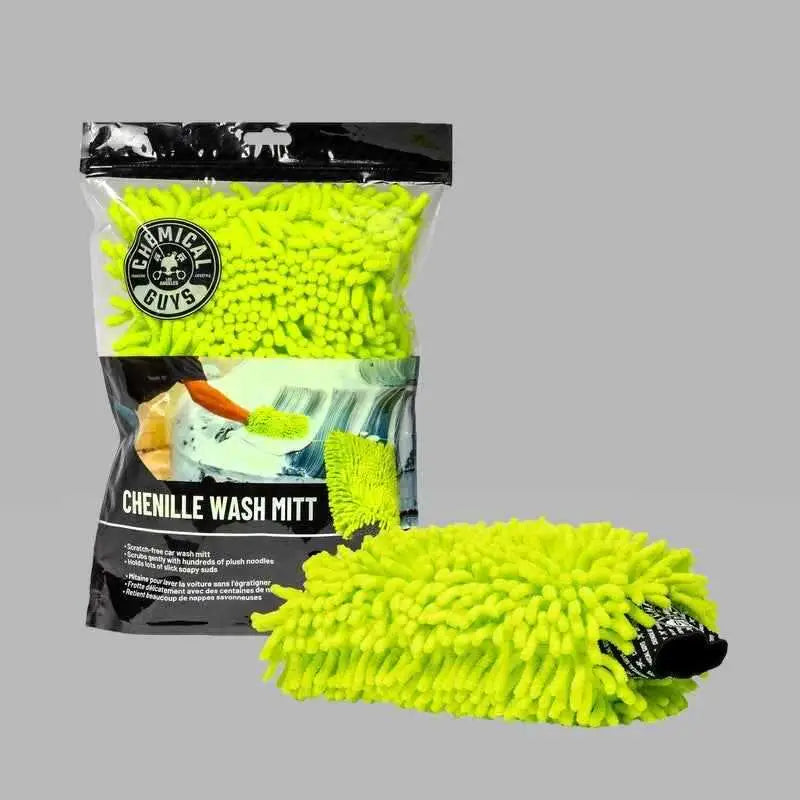 Chemical Guys Chenille Premium Scratch-Free Microfiber Wash Mitt - Case of 12 mic493