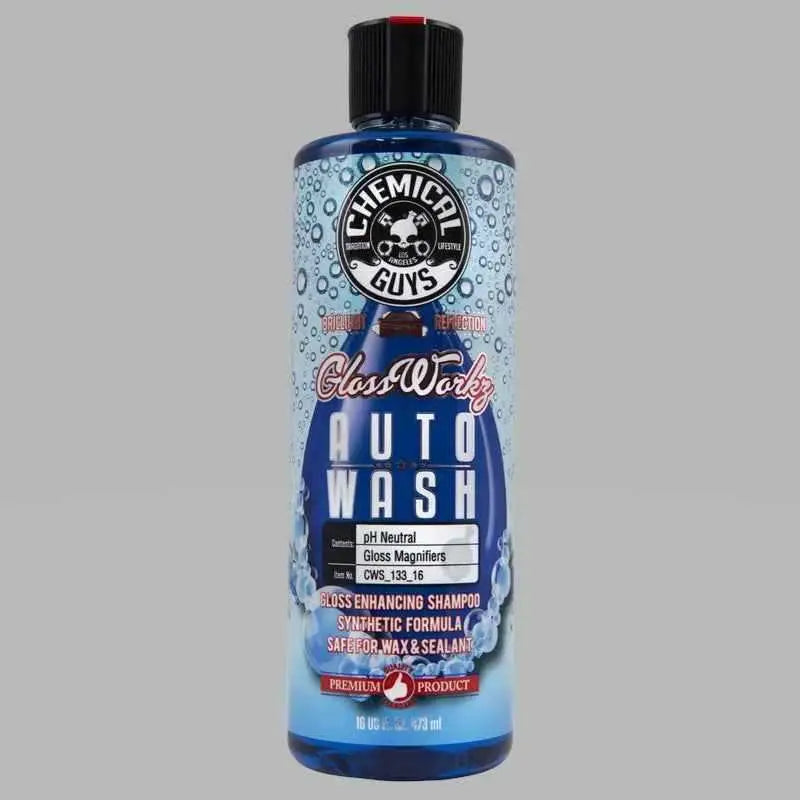 Chemical Guys Glossworkz Gloss Booster & Paintwork Cleanser Shampoo - 16oz - Case of 6 cws-133-16