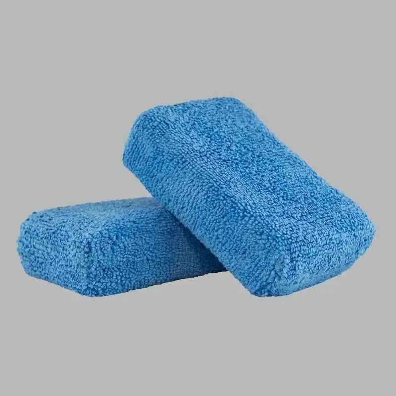 Chemical Guys Premium Grade Microfiber Applicators - 2in x 4in x 6in - Blue - 2 Pack - Case of 24 mic-292-02