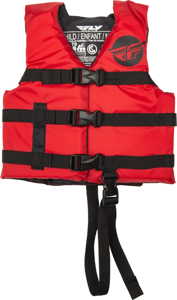 Child Flotation Vest Red/Black wps-221-30322