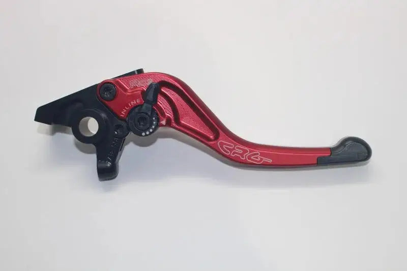 CRG 05-06 Kawasaki ZX6R/ RR / 04-20 Suzuki GSXR600-1000R/ 06-17 Triumph Brake Lever -Short Red crg2rn-511-h-r