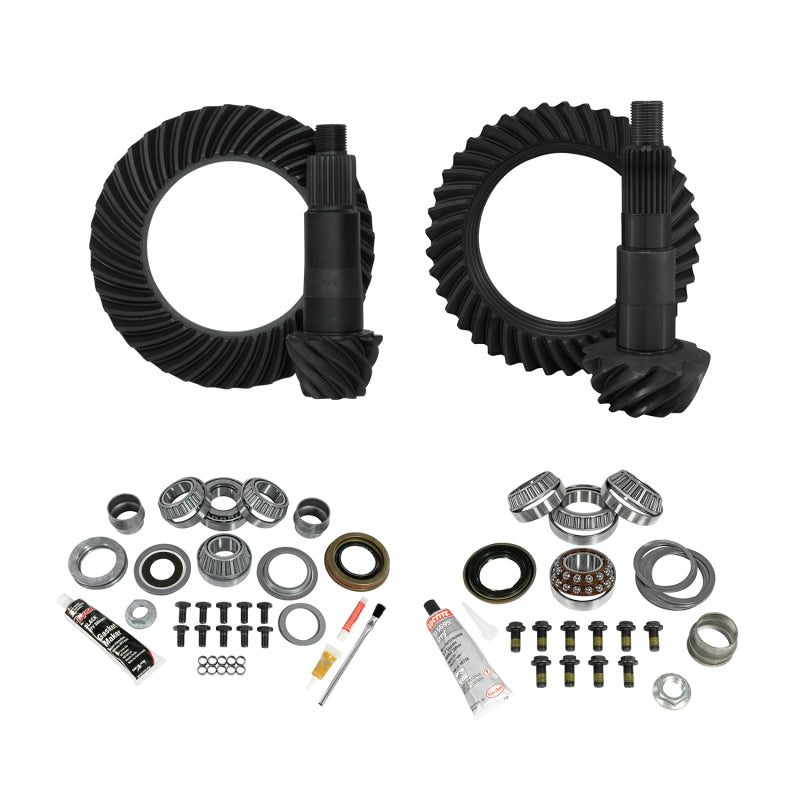 Yukon Complete Gear Package JL Jeep Non-Rubicon, D44 Rear & D30 Front, 4:56 Gear Ratio - YGK078 yukYGK078