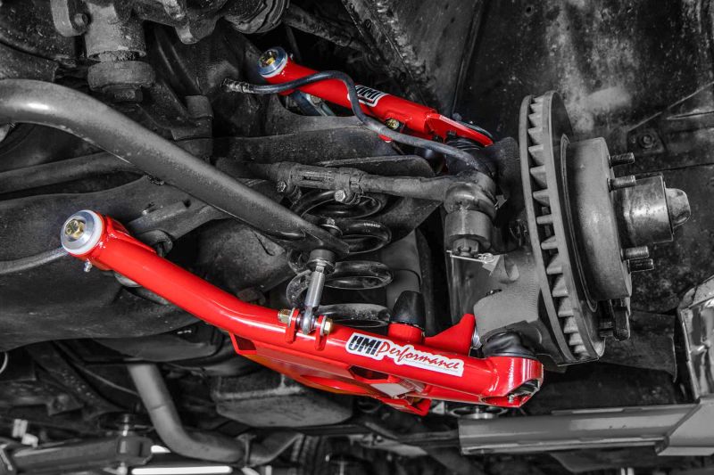 UMI Performance 73-87 GM C10 Street Performance A-Arm Kit - Red umi643233-R