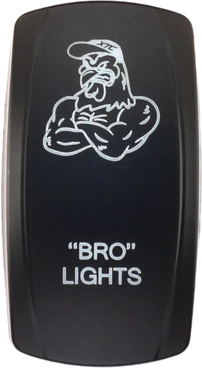 Dash Switch Rocker Face Bro Lights wps-630-1037