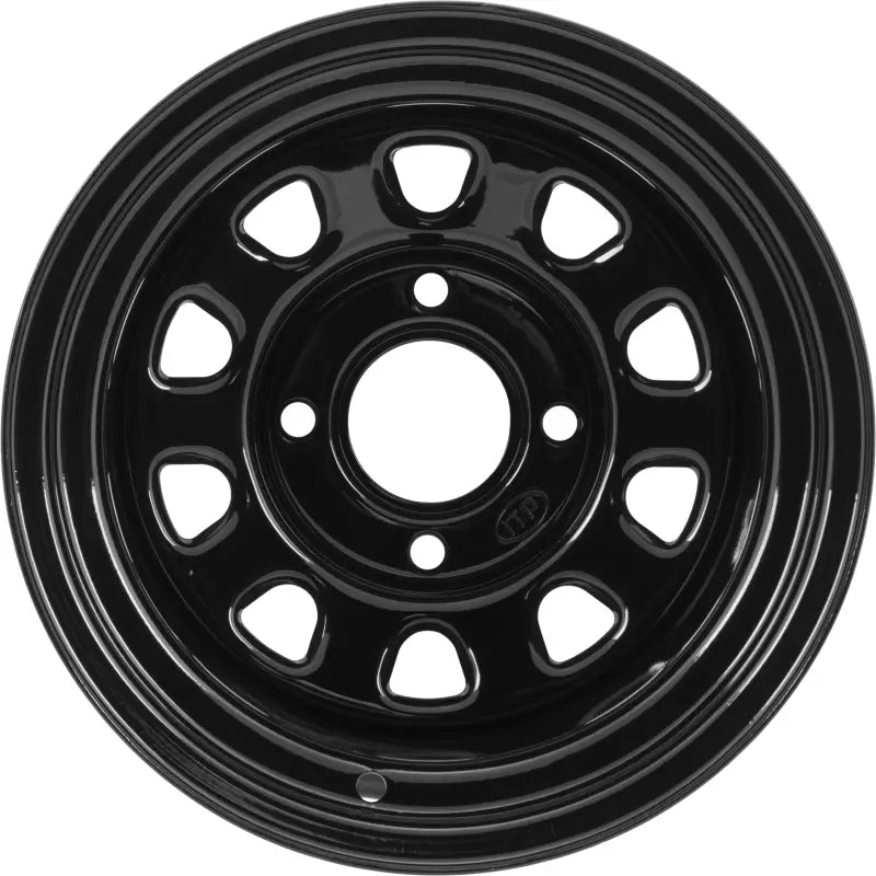 Delta Blk Rear 12x7 2+5 4/110 57-9222