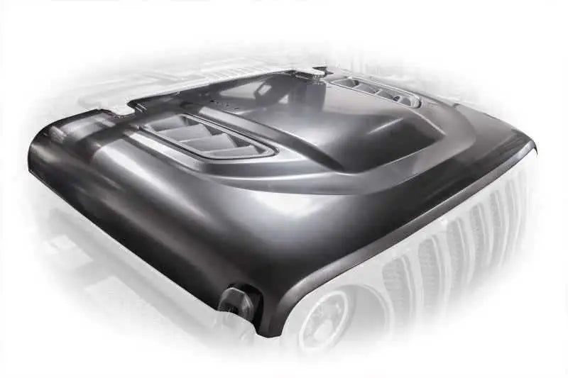 DV8 Offroad 18+ Jeep JL Rubicon Replica Hood hdmbjl-ta