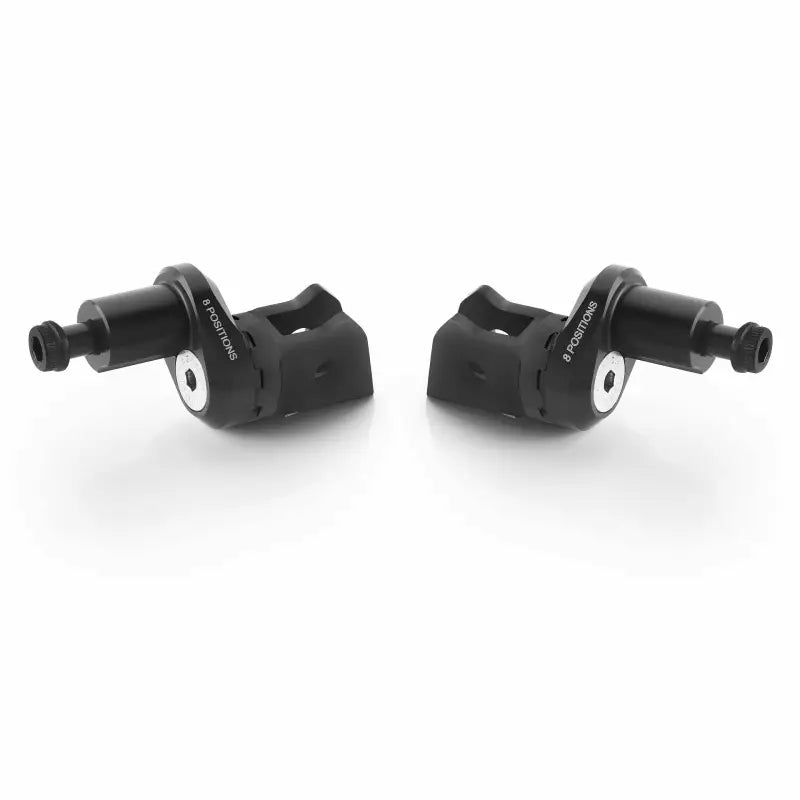 Eccesntric Footpeg Mount Kit Rider Adjust Black Pr 58-pe687b