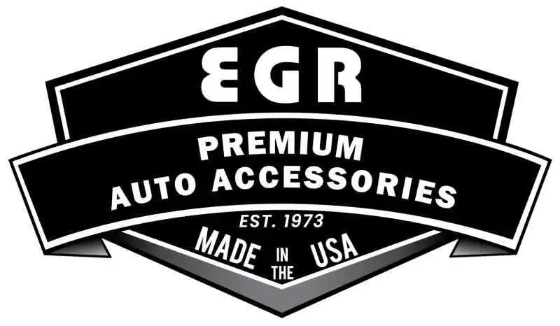 EGR 15+ Ford F150 Regular Cab In-Channel Window Visors - Set of 2 - Matte (563475) 563475