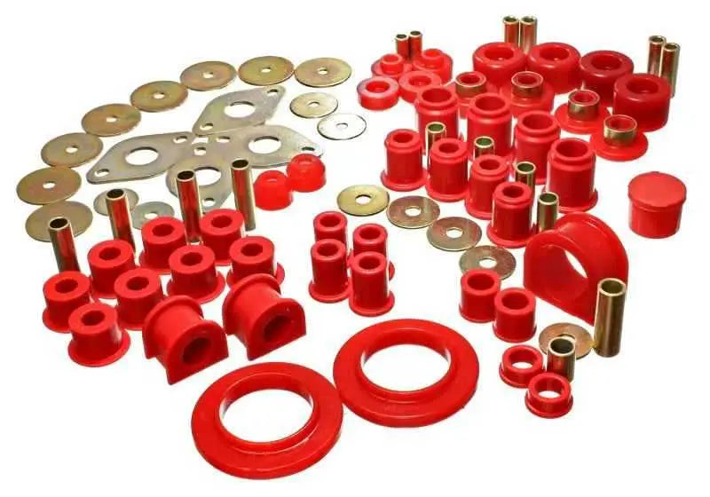 Energy Suspension 01-04 Toyota Tacoma Red Hyper-Flex Master Bushing Set 8-18107r