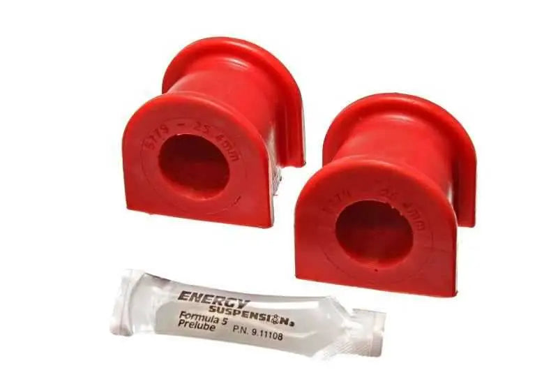 Energy Suspension 04-05 Acura TSX Red 25.4mm/1in Front Sway Bar Bushing Set 16-5137r