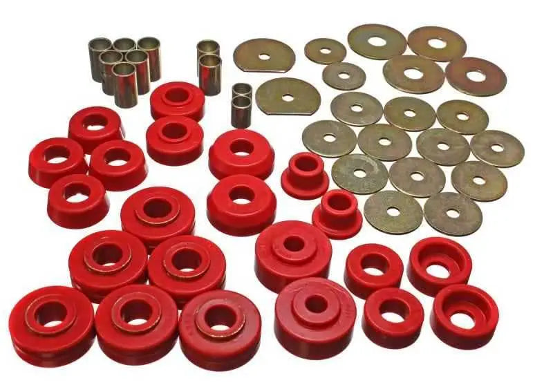 Energy Suspension 65-70 Impala/Caprice Red Body Mount Set 3-4138r