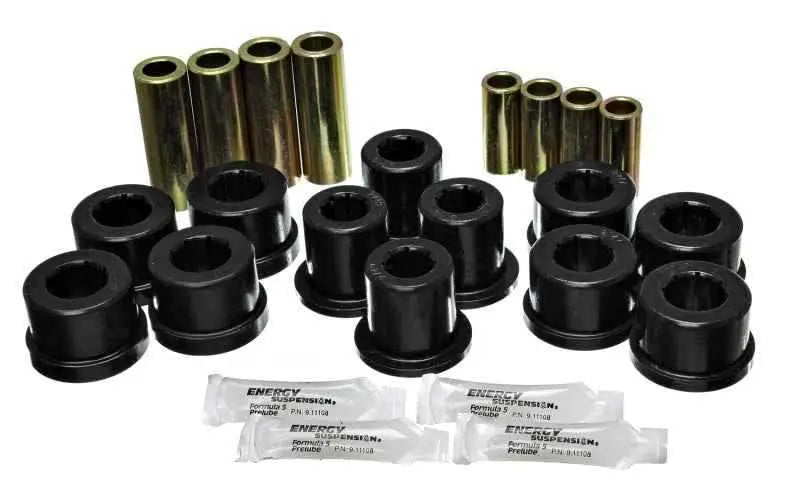 Energy Suspension 87-92 Toyota Supra Black Front Control Arm Bushing Set 8-3126g