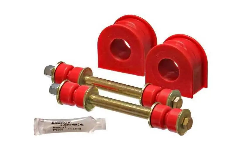 Energy Suspension 99-04 Ford F150 Lightning 2WD 31mm Red Front Sway Bar Bushing Set (Inc E/Links) 4-5188r