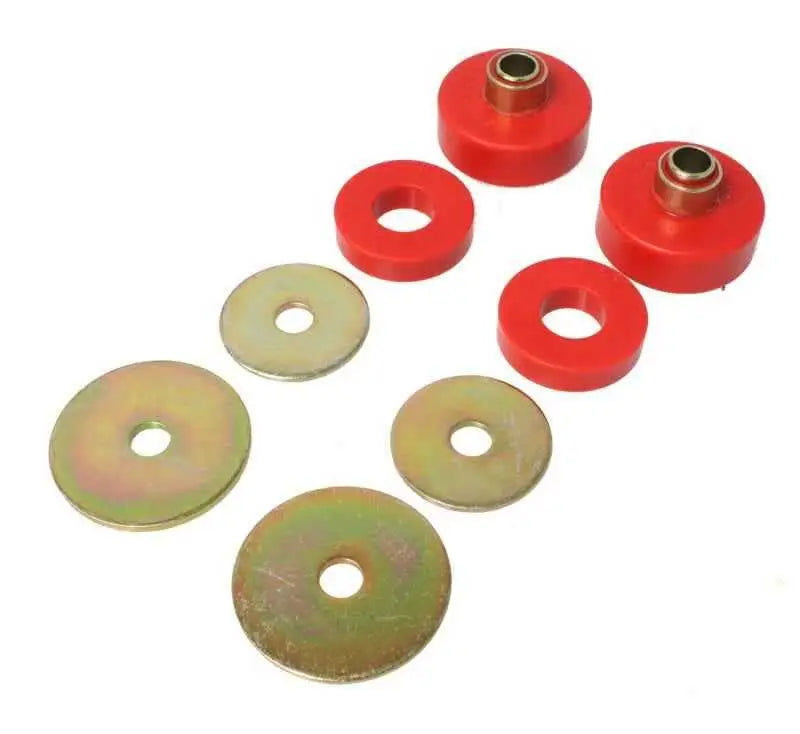 Energy Suspension All Non-Spec Vehicle 2WD Red Universal Mounts/Isolator Kit 9-4101r