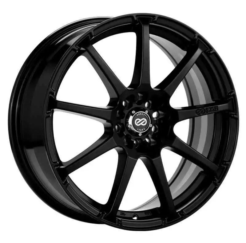 Enkei EDR9 16x7 4x100/108 38mm Offset 72.6 Bore Diameter Matte Black Wheel 441-670-1138bk