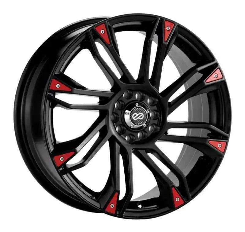 Enkei GW8 17x7 5x100/114.3 42mm Offset 72.6 Bore Matte Black Wheel 448-770-0242bk