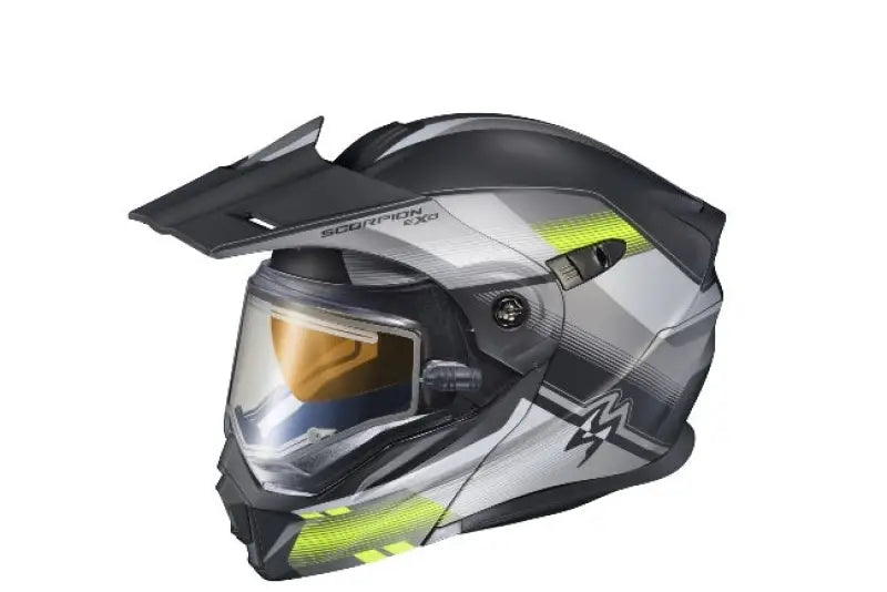 Exo At950 Cold Weather Helmet Zec Grey/Hi Viz Xl (Electric) 75-2320x