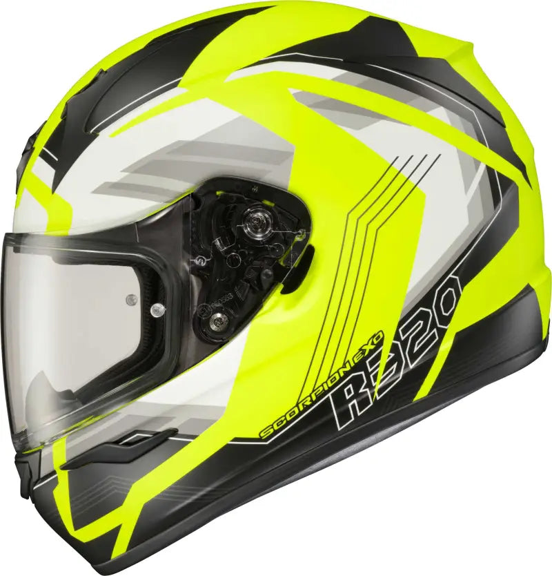 Exo R320 Full Face Helmet Hudson Hi Vis Sm wps-75-2126s