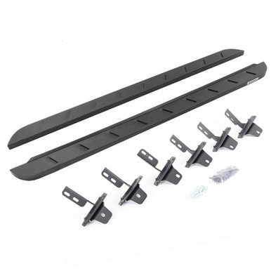 Ford Bronco RB10 Slim Line Running Boards with Mounting Brackets Kit by Go Rhino