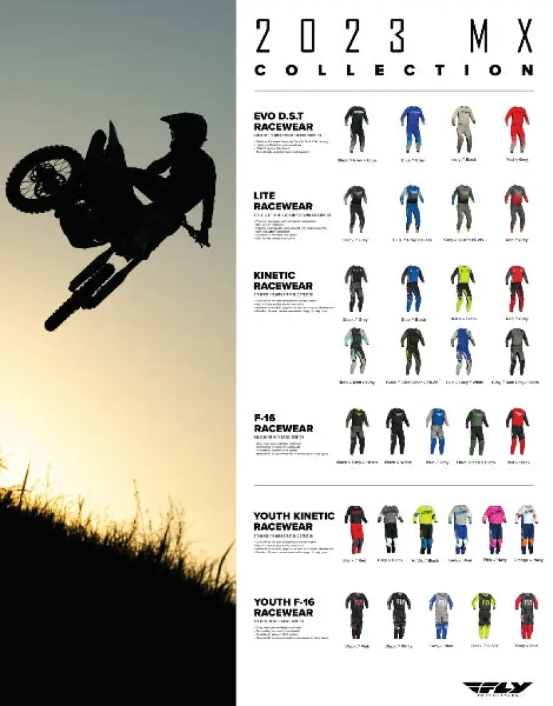 Fly Mx23 Gear And Helmet Pop Double Sided Sign 2023 wps-363-9982