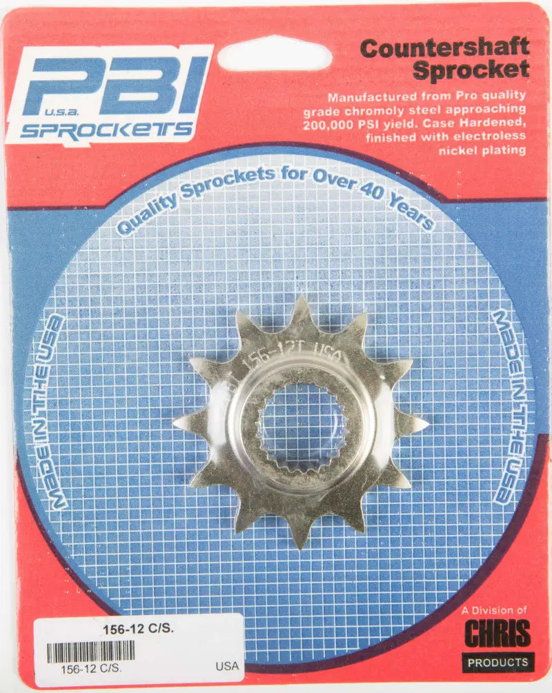 Front Cs Sprocket Steel 12t 520 Pol wps-50-15612