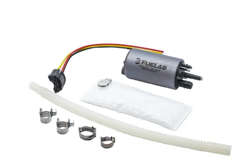 Fuelab 496 In-Tank Brushless Fuel Pump w/9mm Barb & 6mm Barb Siphon - 500 LPH - 49614 flb49614