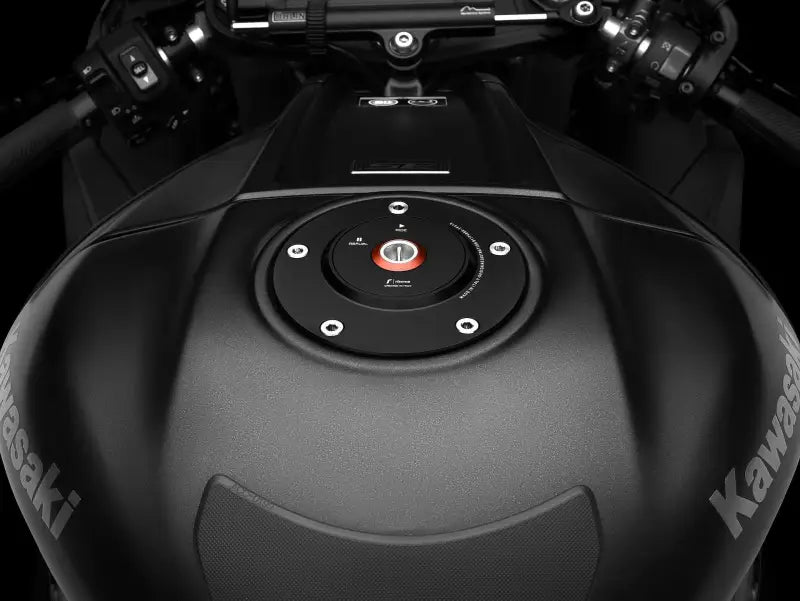 Gas Cap Locking Black Kaw 58-tf010b