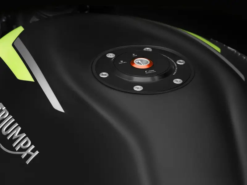 Gas Cap Locking Black Tri 58-tf030b