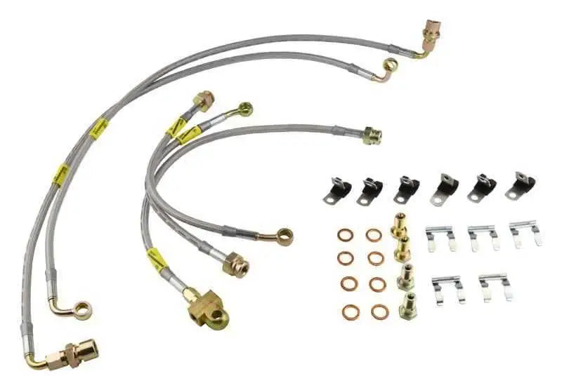Goodridge 00-06 Tahoe / 00-07 Suburban / 00-05 Escalade All w/o Stablia Track Brake Lines 14175