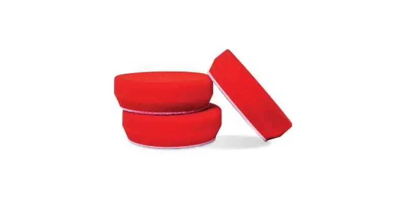 Griots Garage 3in Red Waxing Pads (Set of 3) - Case of 48 11263