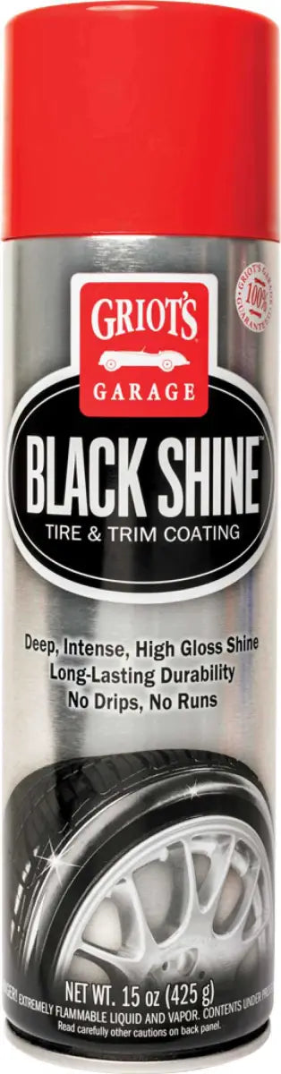 Griots Garage Black Shine Tire and Trim Coating - 15oz - Case of 12 10938