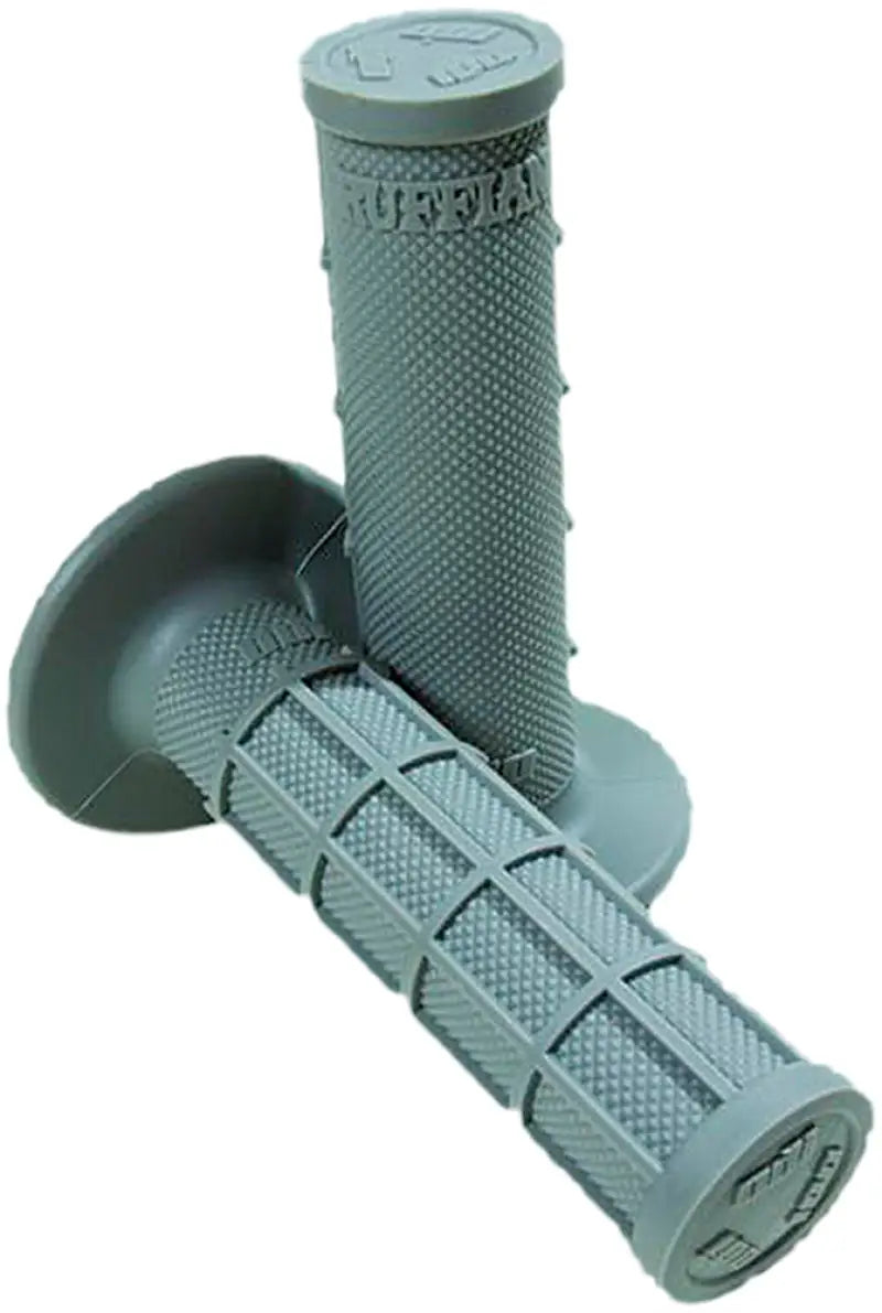 H01RFG Ruffian Half Waffle Grips Grey wps-206-1055