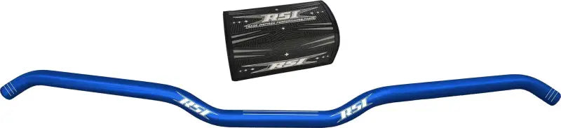 Hustler 7/8" Handlebar 1" Rise Dark Blue wps-590-00211