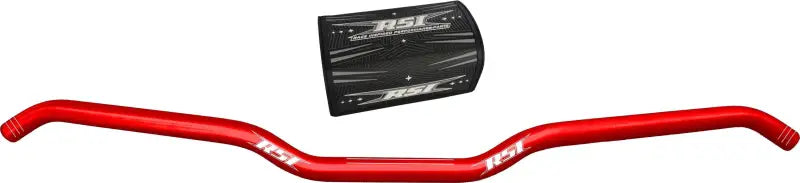 Hustler 7/8" Handlebar 1" Rise Race Red wps-590-00212