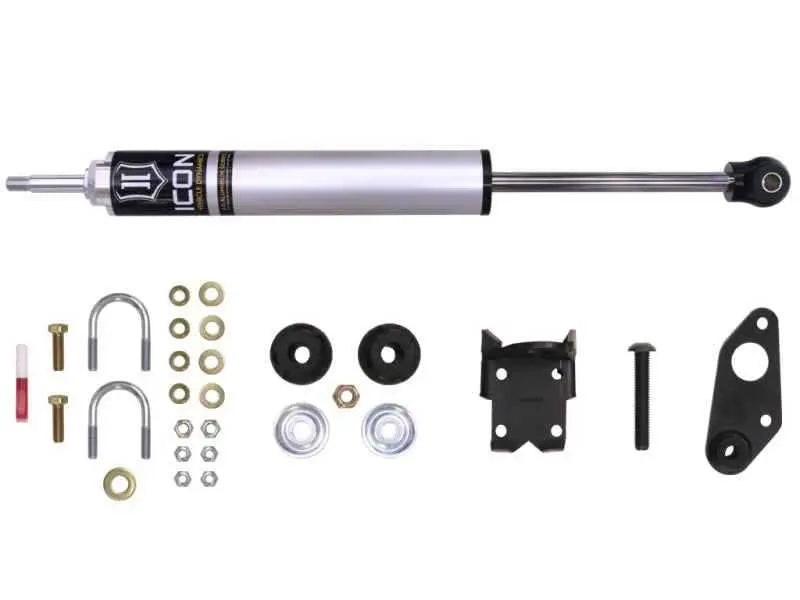ICON 07-18 Jeep Wrangler JK High-Clearance Steering Stabilizer Kit 22018
