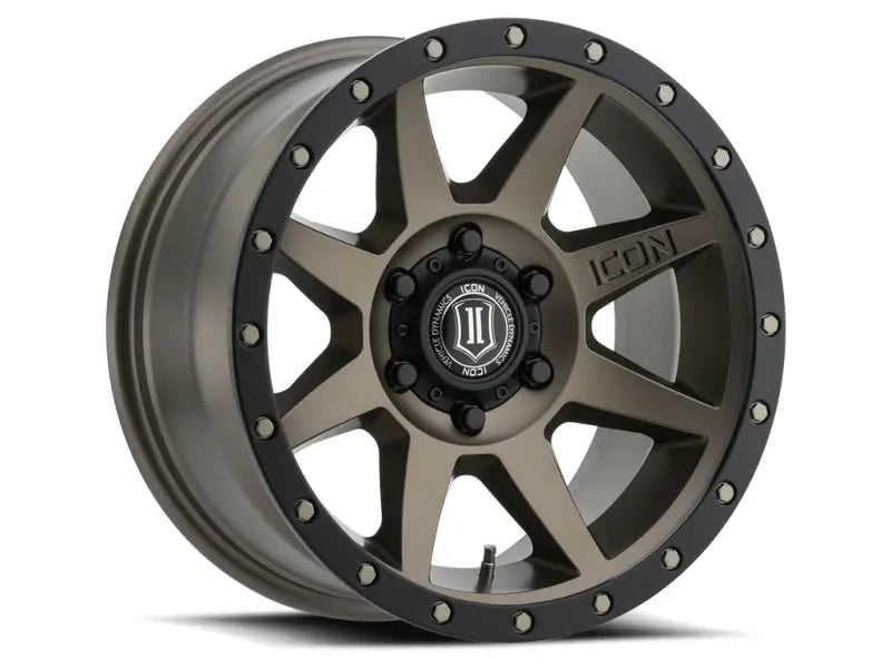 ICON Rebound Pro 17x8.5 5x150 25mm Offset 5.75in BS 110.1mm Bore Bronze Wheel - 21817855557BR ico21817855557br