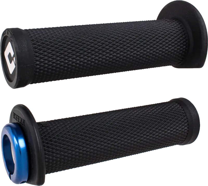 J33RFB-U Atv/Pwc Ruffian Lockon Grip 125mm Black/Blue wps-206-2237