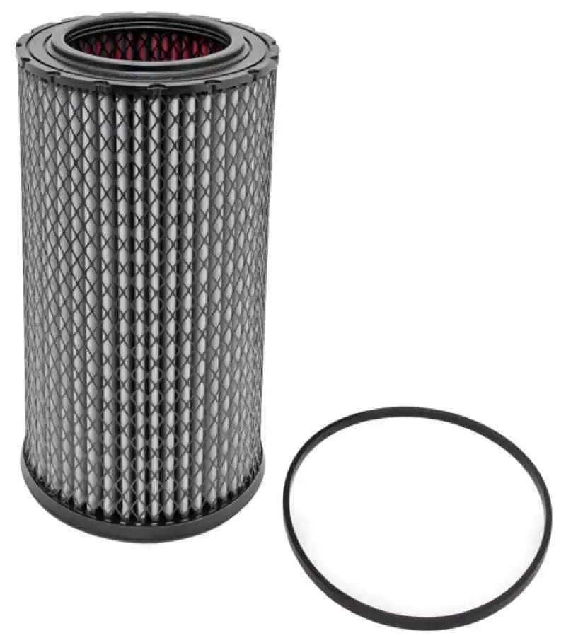K&N Round Radial Seal 11-3/8in OD 6-7/8in ID 23-1/2in H Reverse Replacement Air Filter - HDT 38-2015r