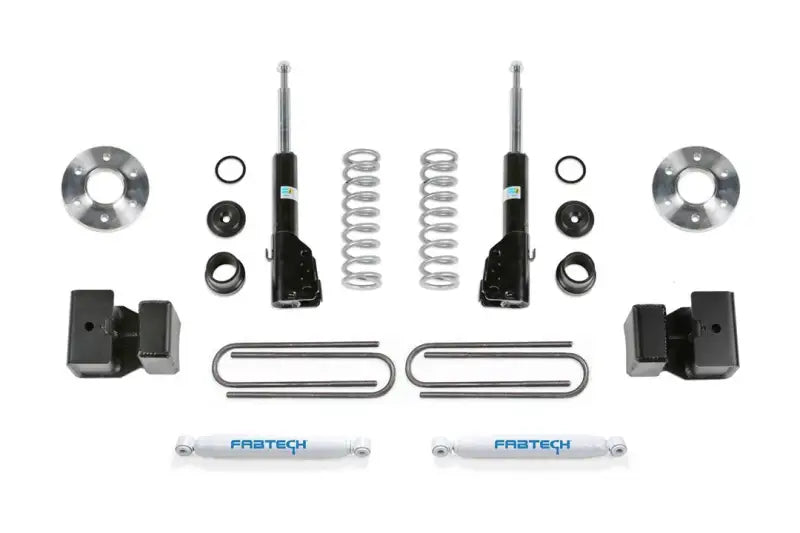 K9007 Fabtech 1.5' Coil Assist Kit W/ B4 Bilstein f37k9007