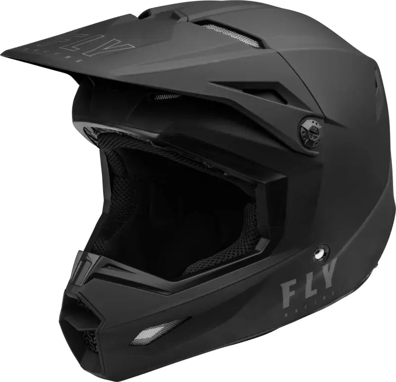Kinetic Solid Helmet Matte Black 2x wps-73-34712x