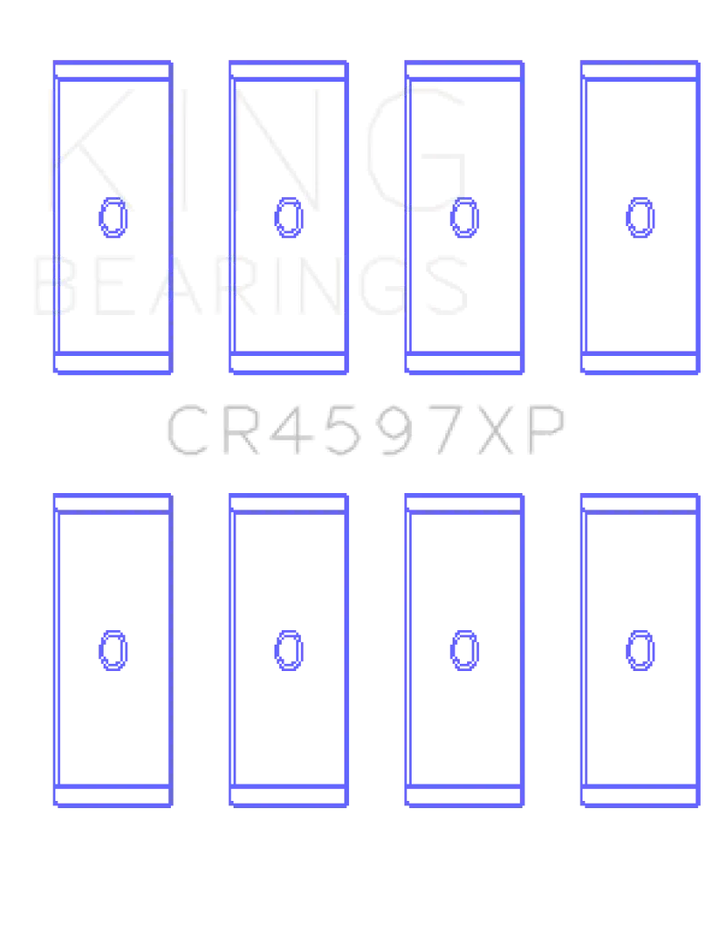King Volkswagen 2.0L FSI/TFSI (Size STD) Performance Rod Bearing Set - CR4597XP kingcr4597xp