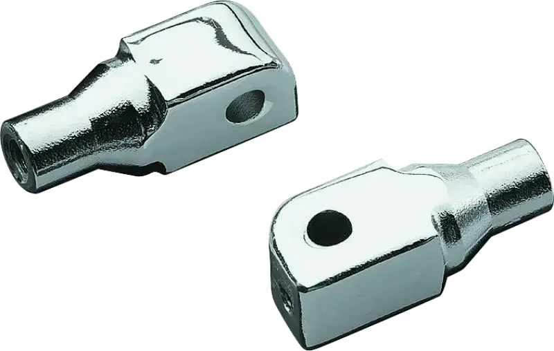 Kuryakyn Tapered Peg Adapter Honda Rear Chrome 604853