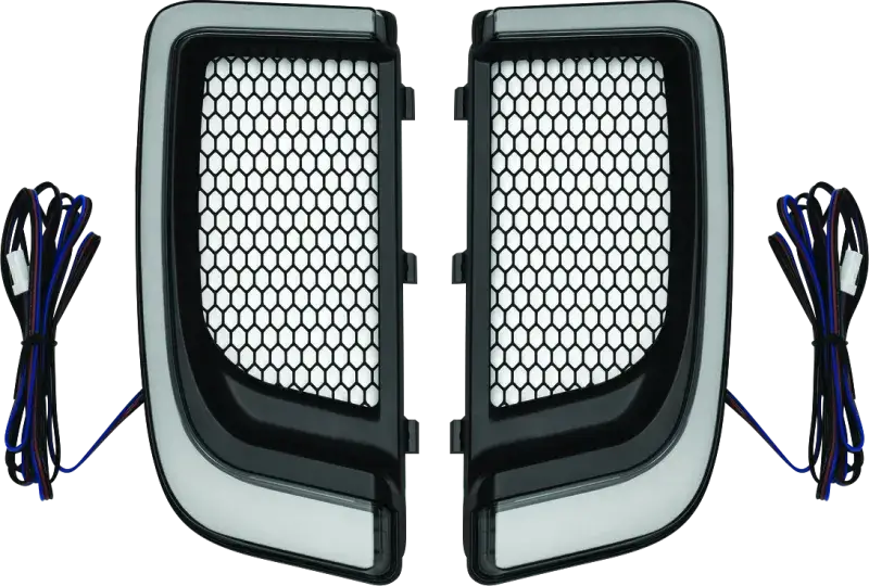 Kuryakyn Tracer Lower Fairing Grill Black 605647