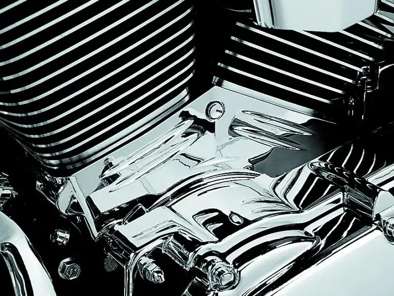 Kuryakyn Twin Cam Cylinder Base Cover 99-06 Chrome 604905