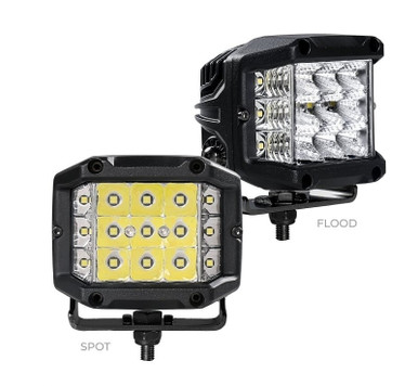 Ford Bronco / Bronco Sport Bright Series - Sideline 4x3 LED Light Pods by Go Rhino