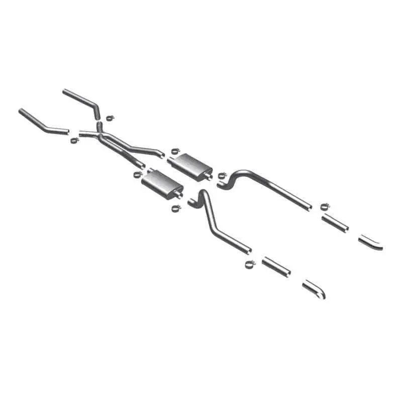 MagnaFlow SYS C/B 67-70 Mustang 2.50inch w/Tru-X 15816